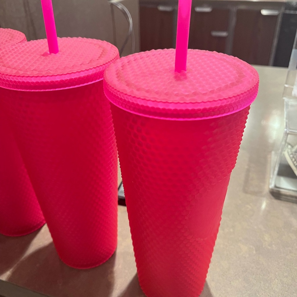 Barbie Pink Studded Starbucks Tumbler Fall 2021